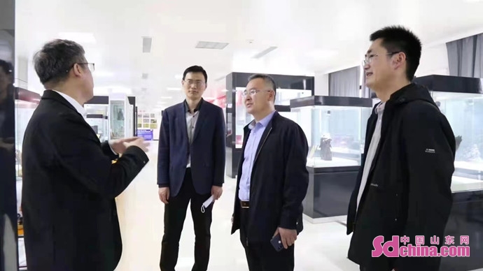 菏泽高新区科技创新部联合菏泽职业学院开展校企合作产学研活动